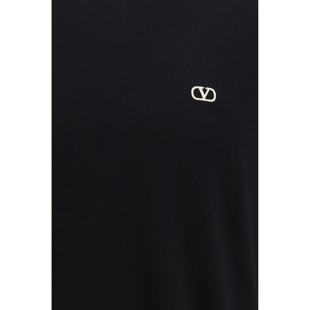 T-shirt Valentino en coton noir
