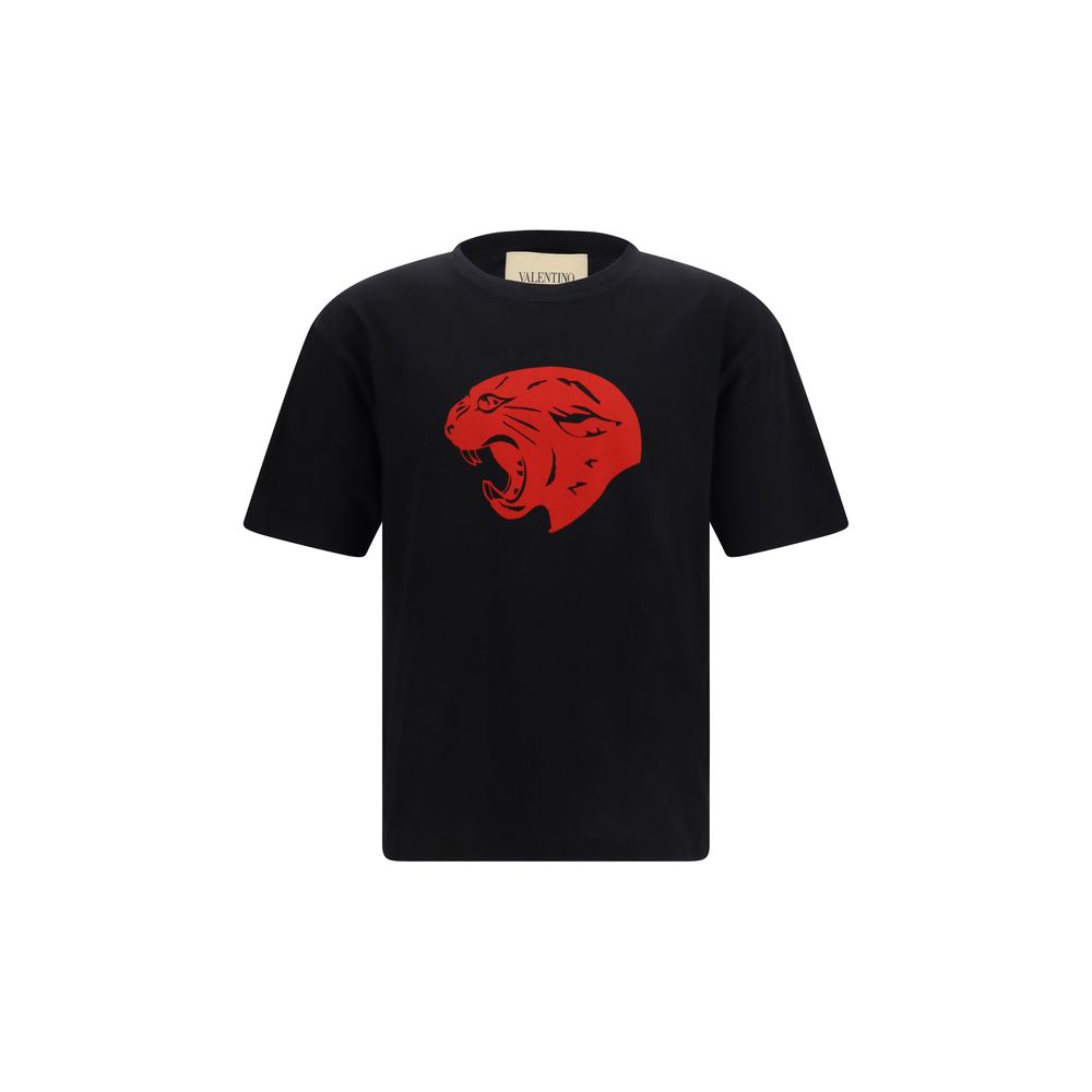 T-shirt Valentino en coton noir