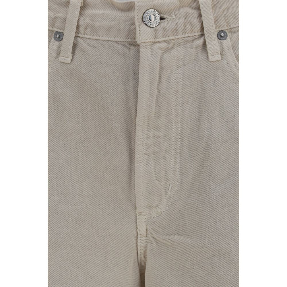 Citizens of Humanity Jean en Coton Beige Denim