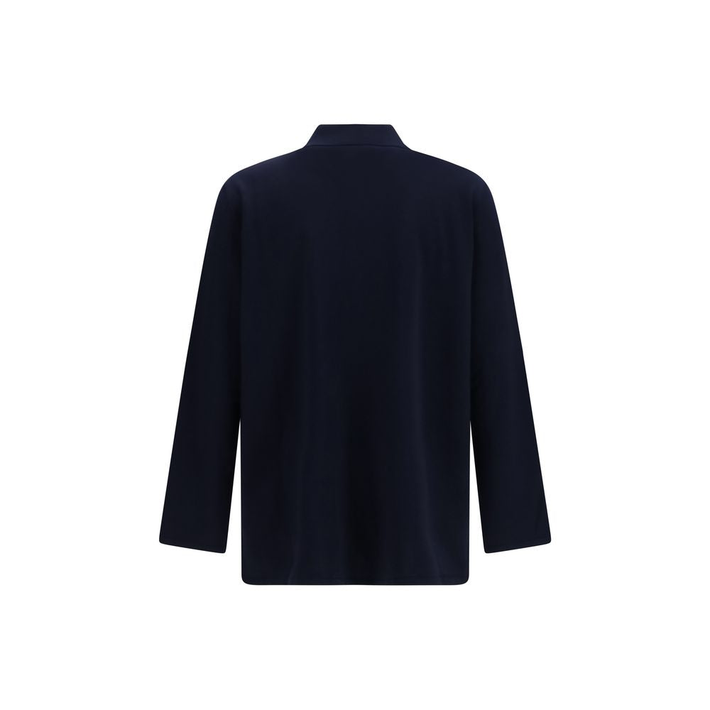 Cardigan en laine bleue Valentino Aries