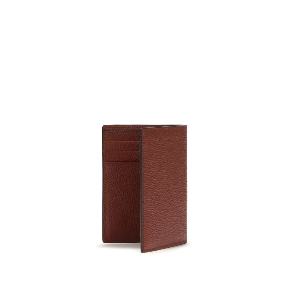 Portefeuille en cuir de veau multicolore Bos Taurus Valentino Garavani