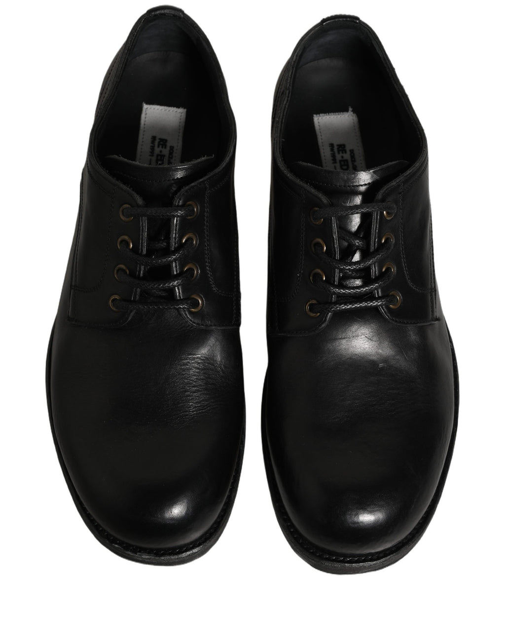 Chaussures Richelieu Homme en Cuir Noir Dolce & Gabbana