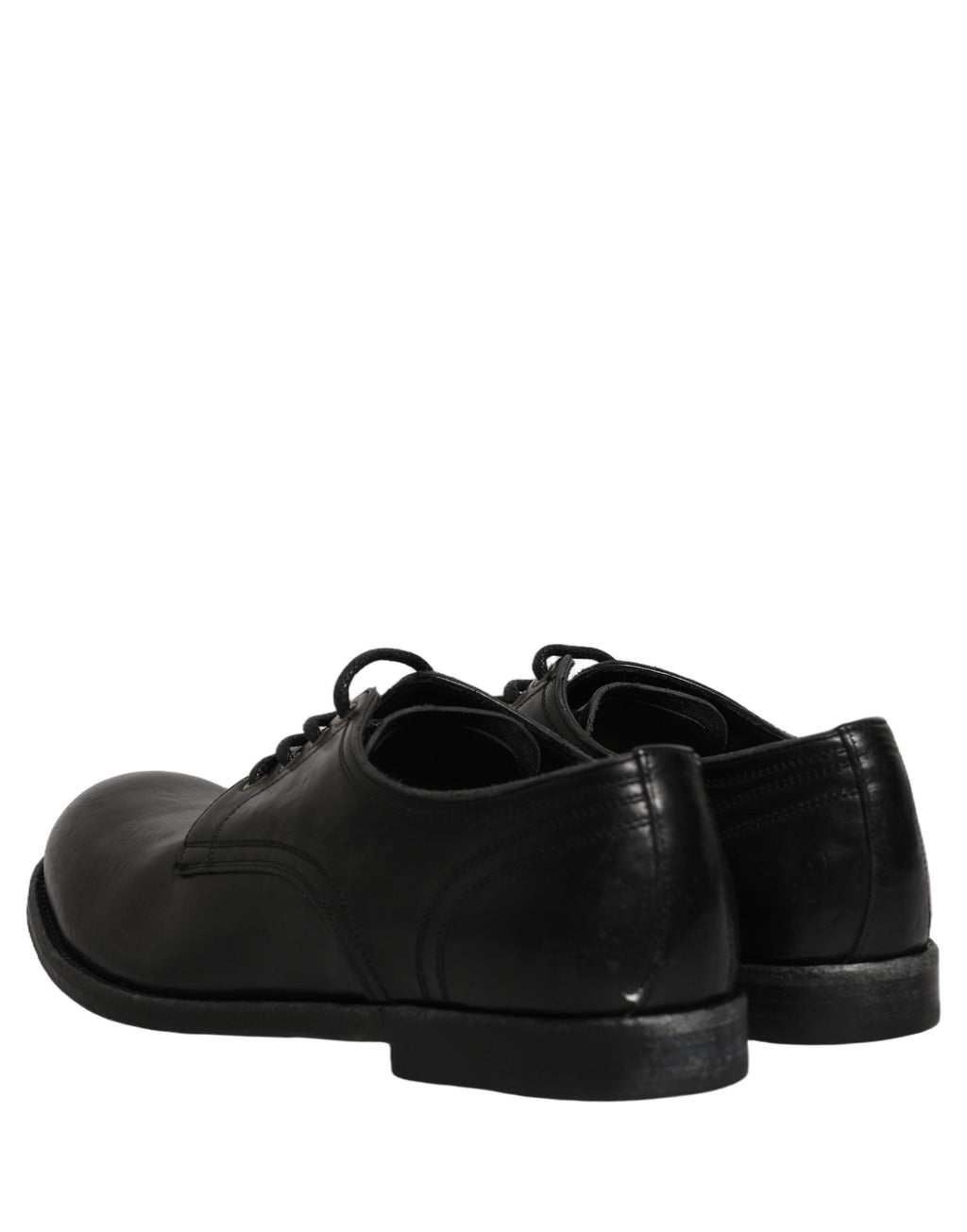 Chaussures Richelieu Homme en Cuir Noir Dolce & Gabbana