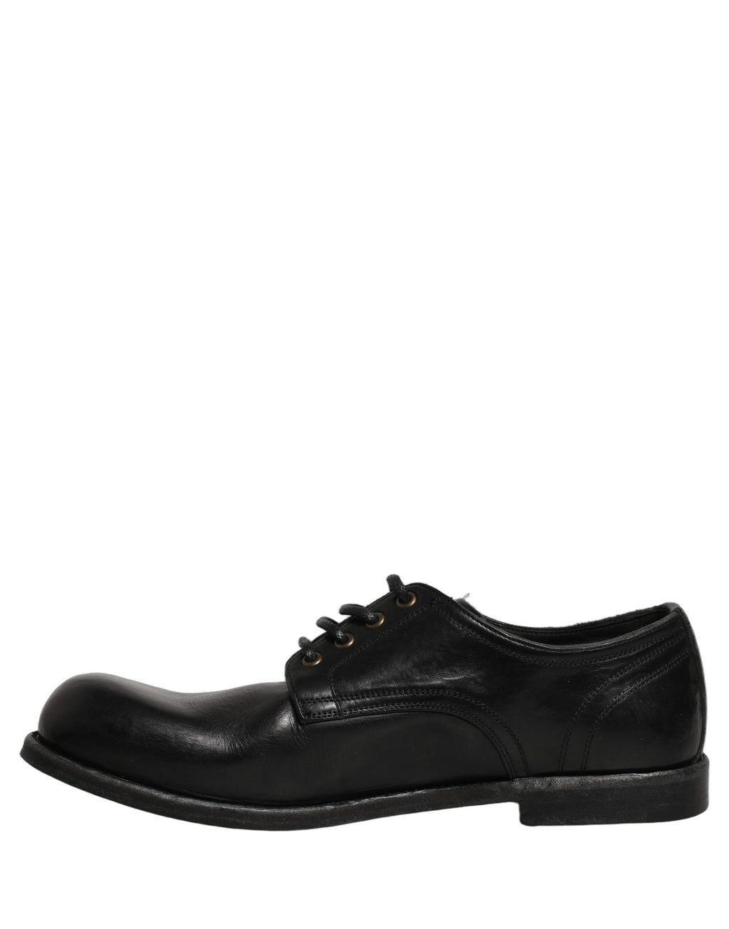 Chaussures Richelieu Homme en Cuir Noir Dolce & Gabbana