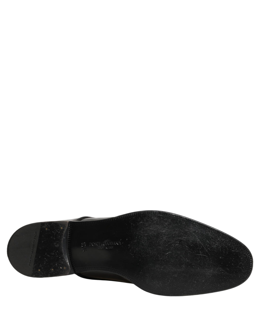 Chaussures Richelieu Homme en Cuir Noir Dolce & Gabbana