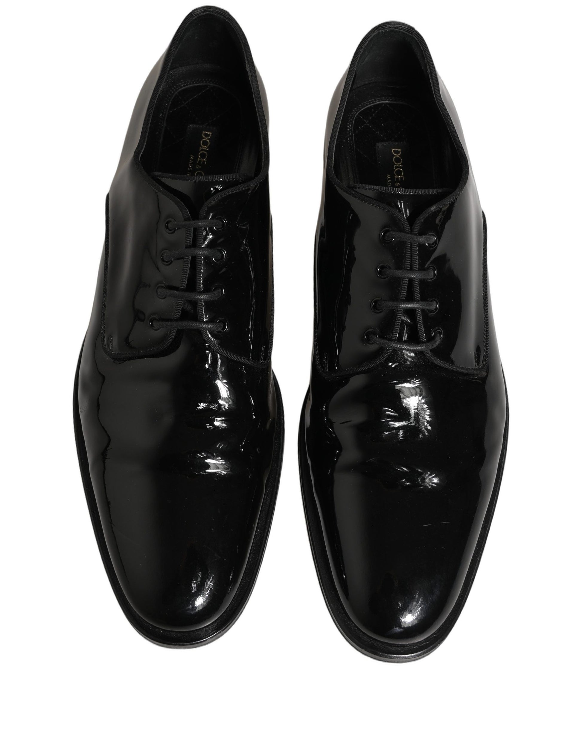 Chaussures Richelieu Homme en Cuir Noir Dolce & Gabbana