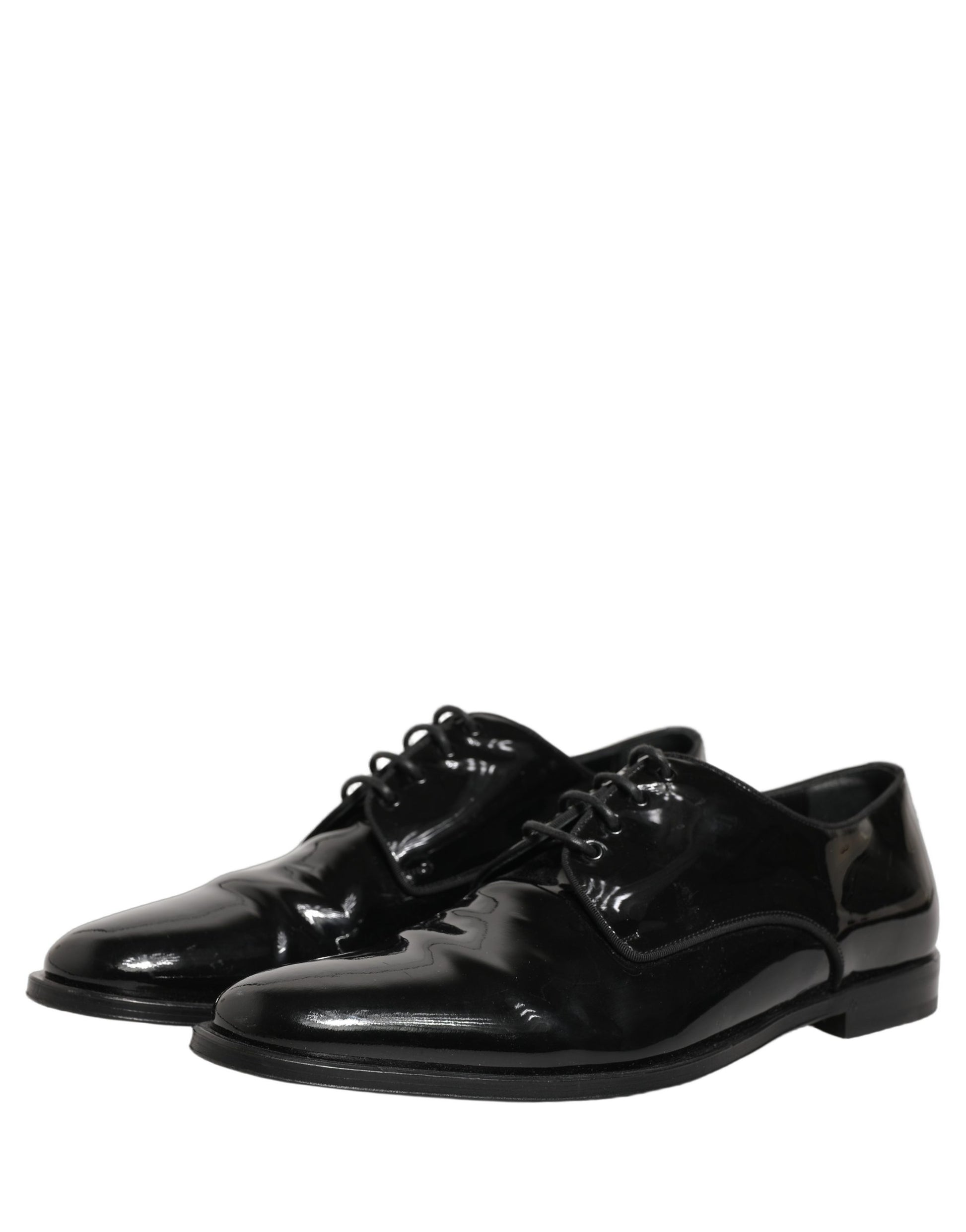 Chaussures Richelieu Homme en Cuir Noir Dolce & Gabbana
