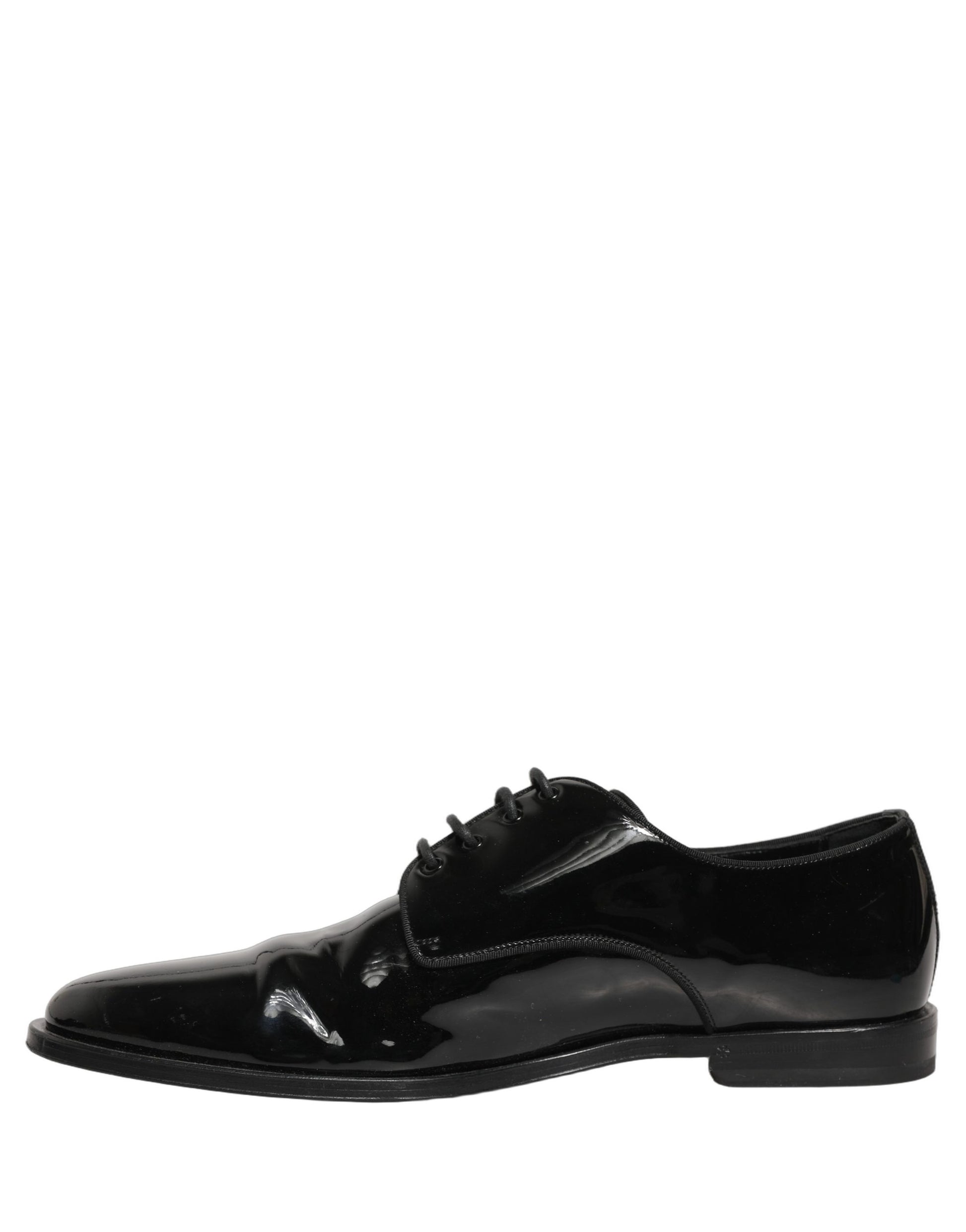Chaussures Richelieu Homme en Cuir Noir Dolce & Gabbana