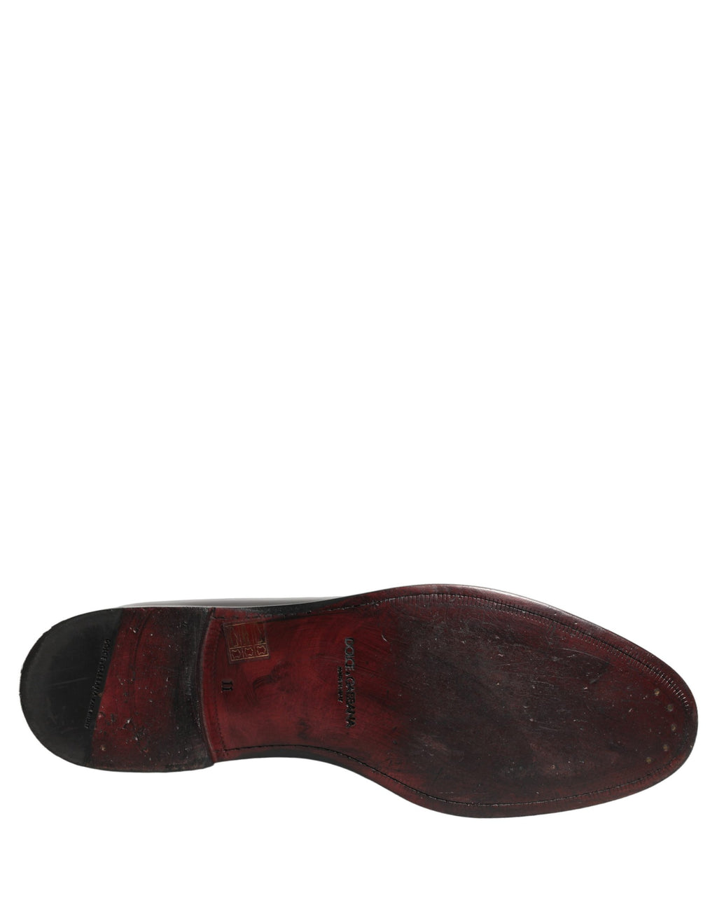 Chaussures habillées de ville pour homme en cuir noir Dolce & Gabbana