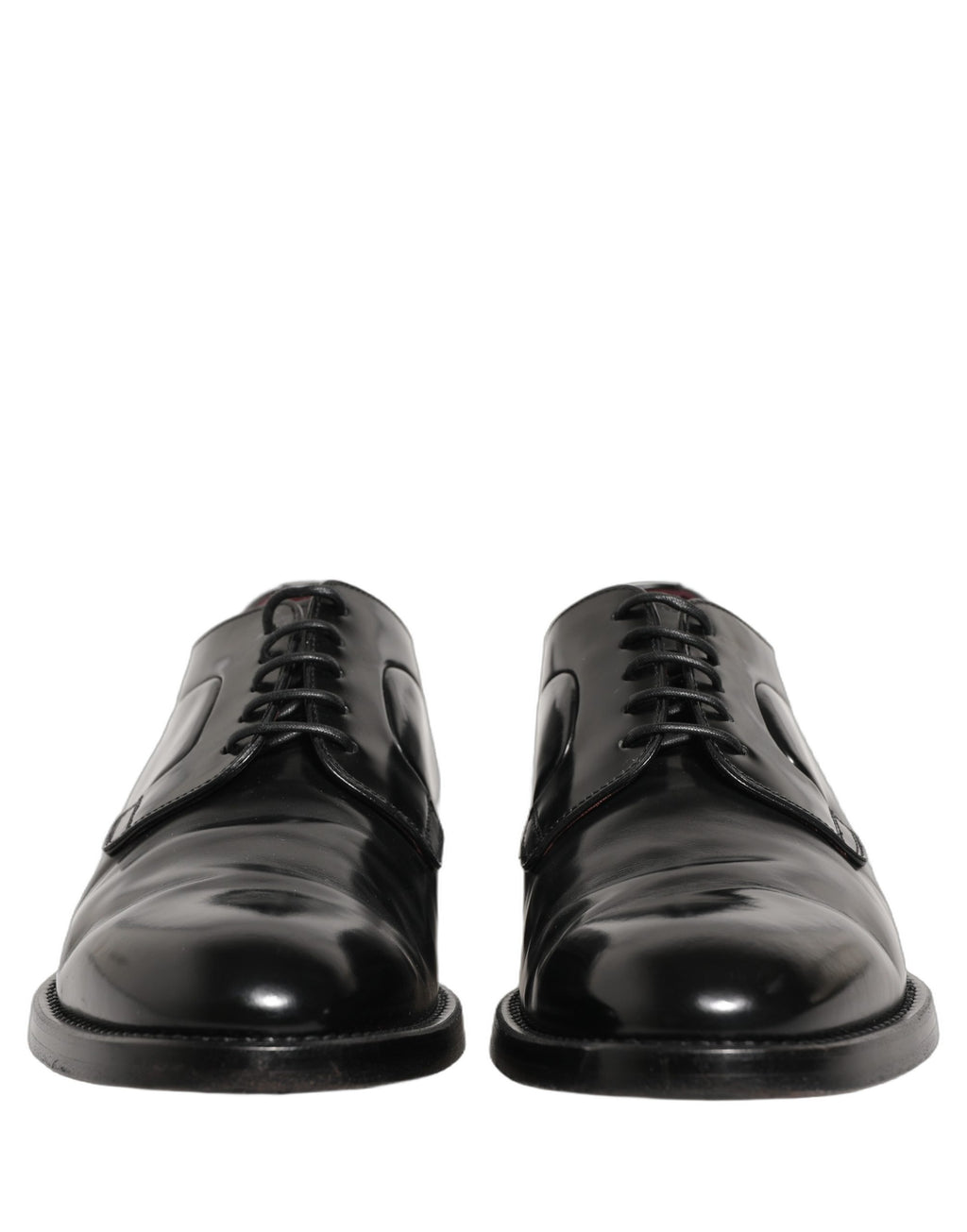 Chaussures habillées de ville pour homme en cuir noir Dolce & Gabbana
