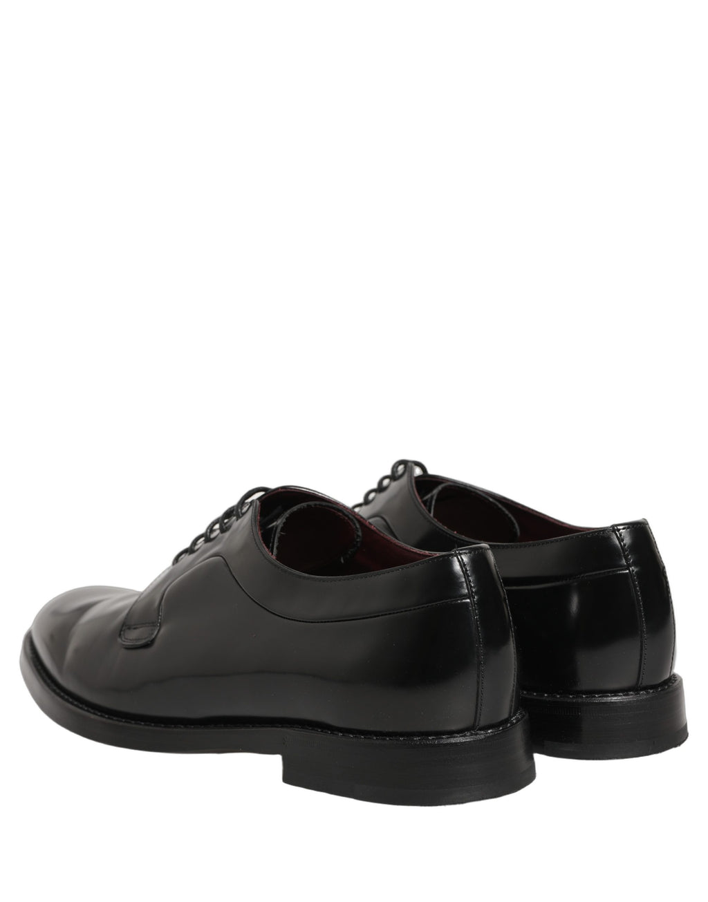 Chaussures habillées de ville pour homme en cuir noir Dolce & Gabbana