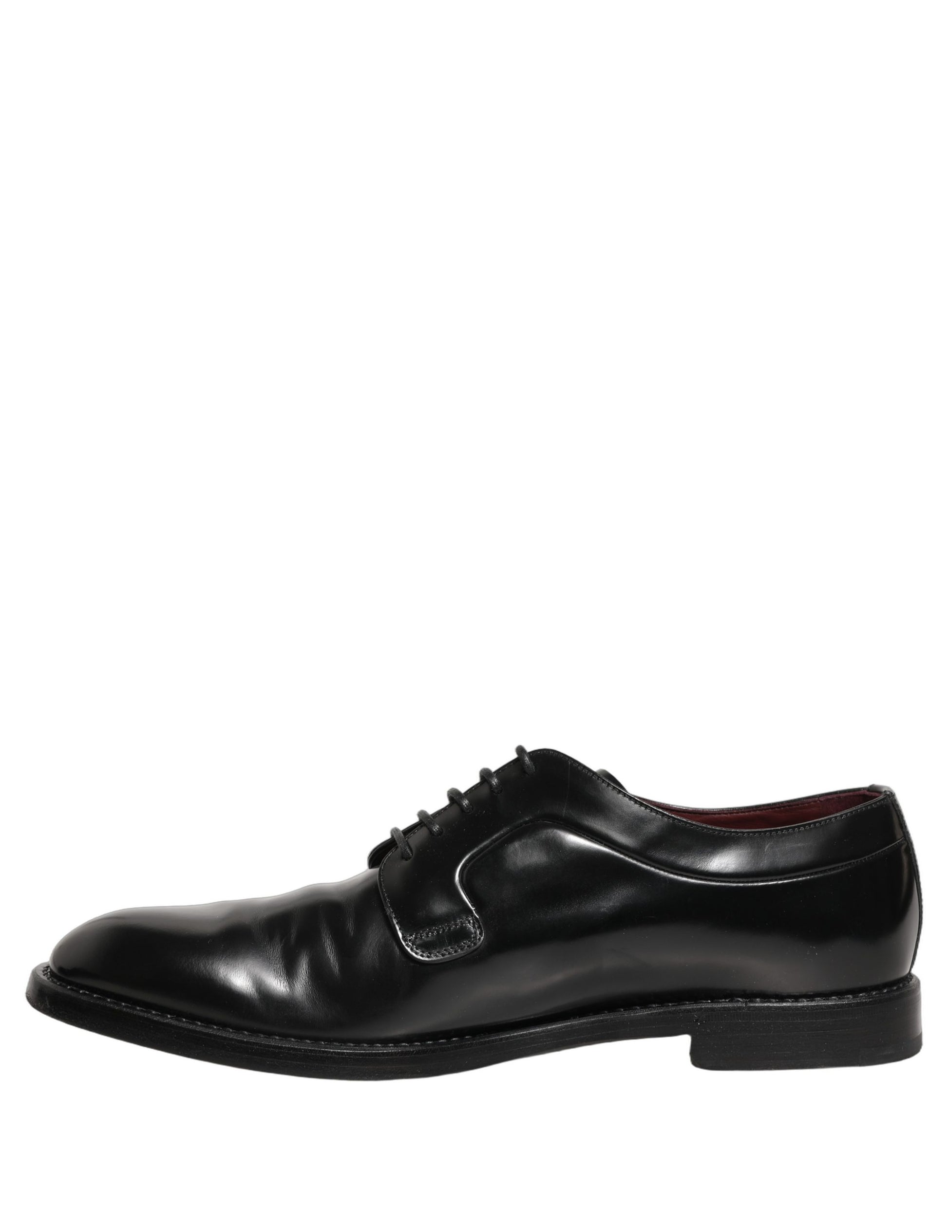Chaussures habillées de ville pour homme en cuir noir Dolce & Gabbana