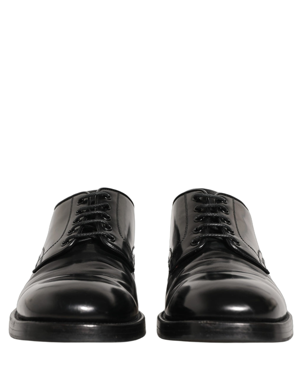 Chaussures habillées de ville Dolce & Gabbana Derby en cuir noir pour hommes