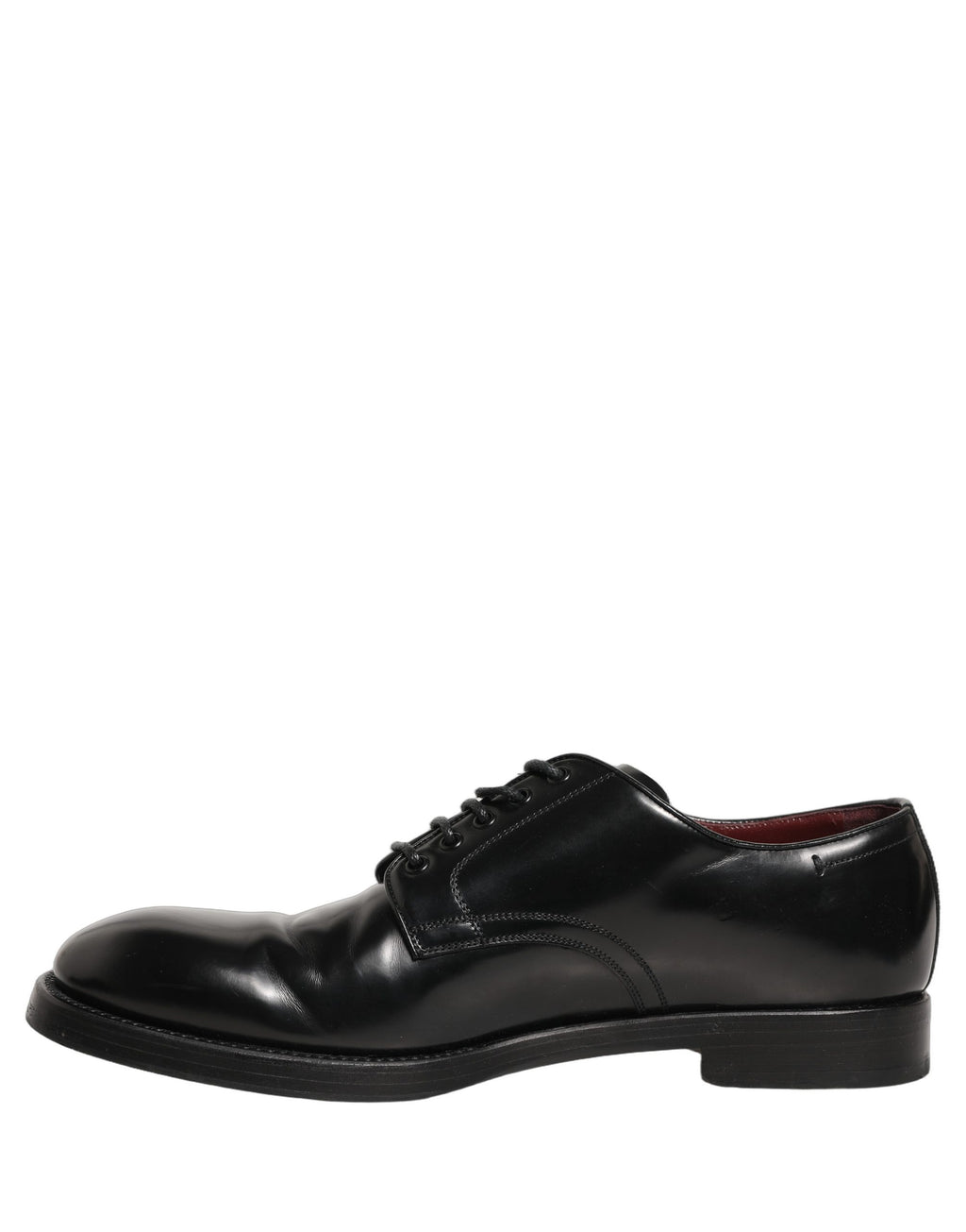 Chaussures habillées de ville Dolce & Gabbana Derby en cuir noir pour hommes