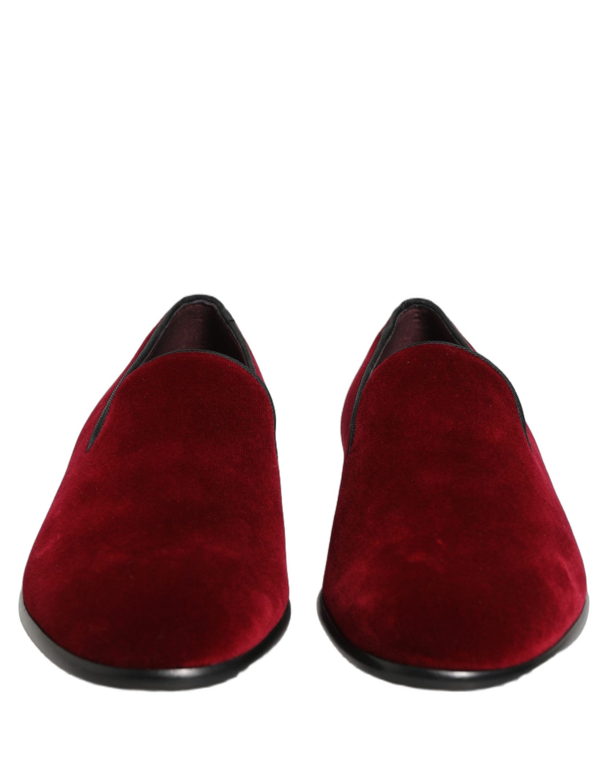 Mocassins Dolce & Gabbana en velours marron