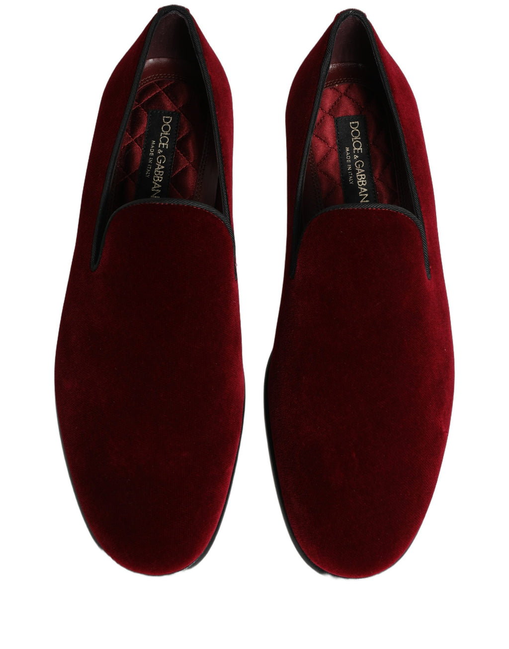 Mocassins Dolce & Gabbana en velours marron