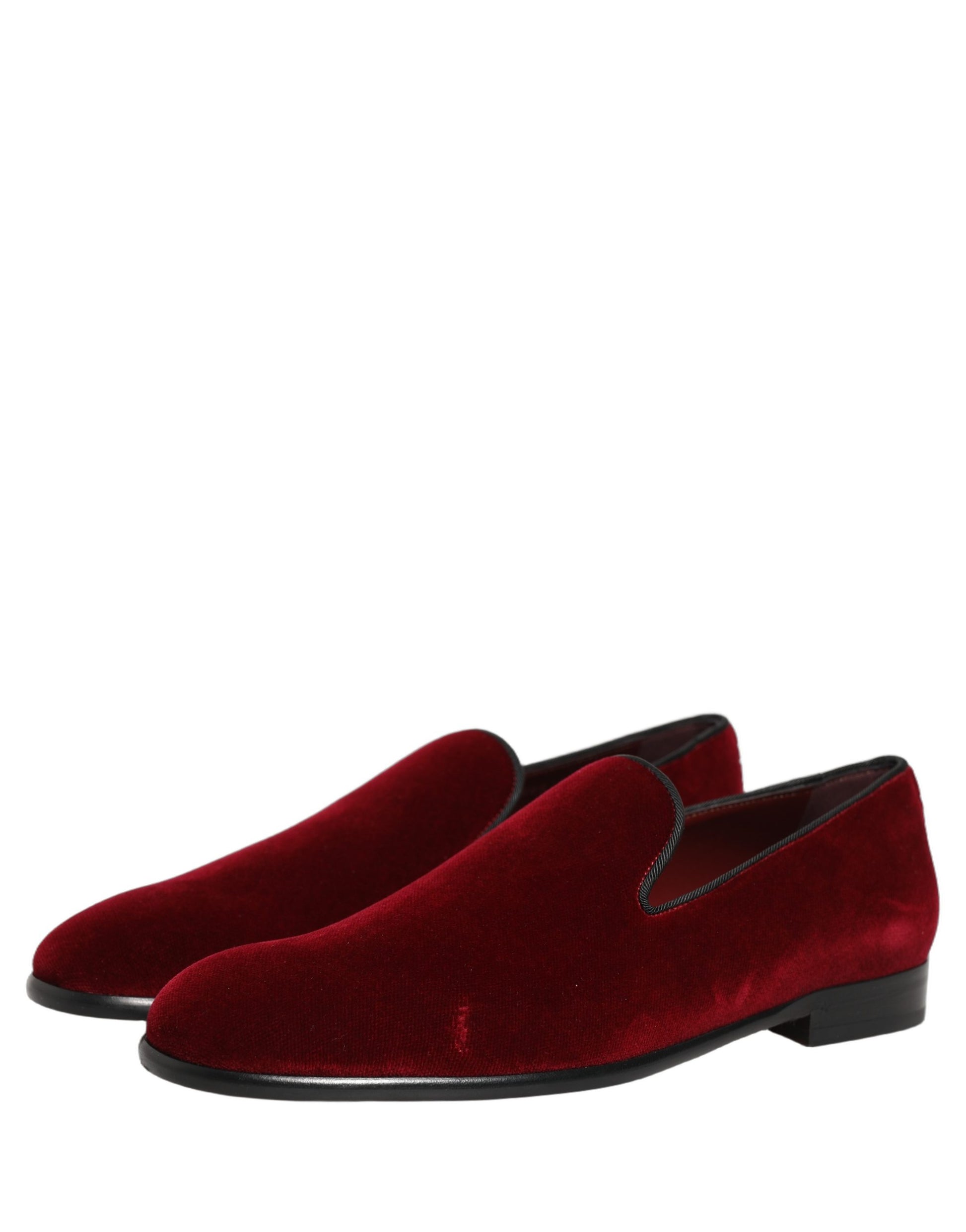 Mocassins Dolce & Gabbana en velours marron