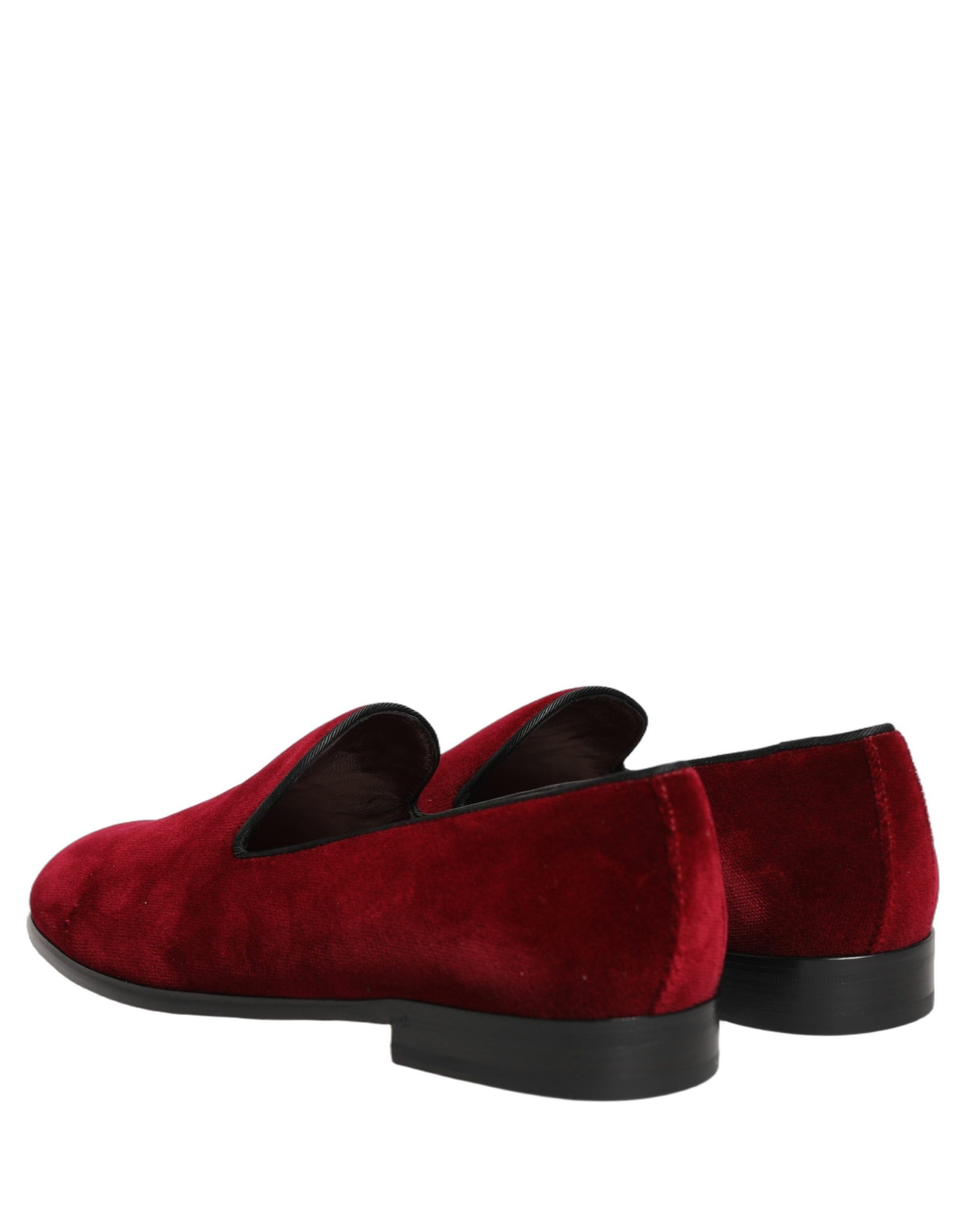 Mocassins Dolce & Gabbana en velours marron