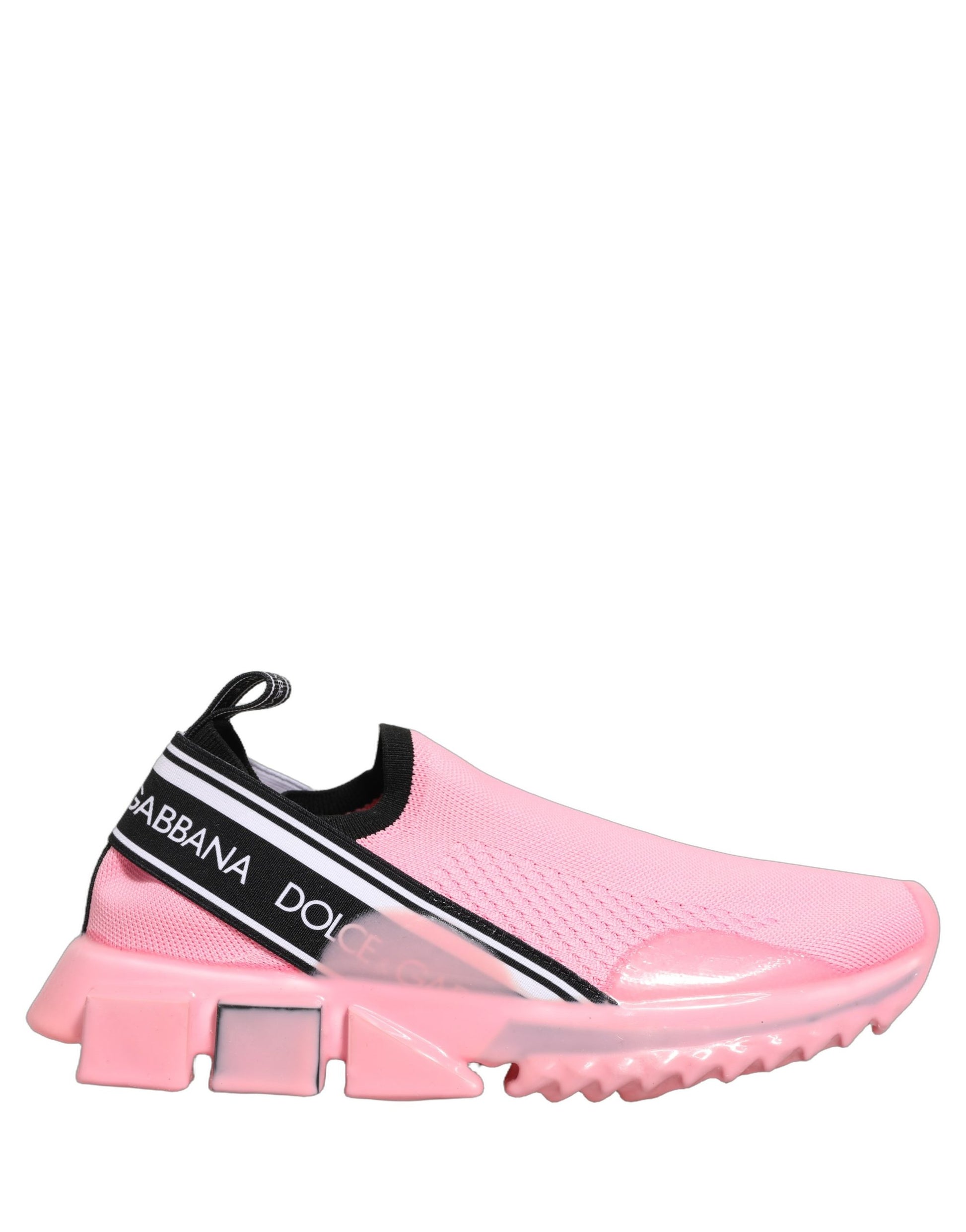 Chaussures Baskets Basses Dolce & Gabbana Sorrento Roses à Enfiler