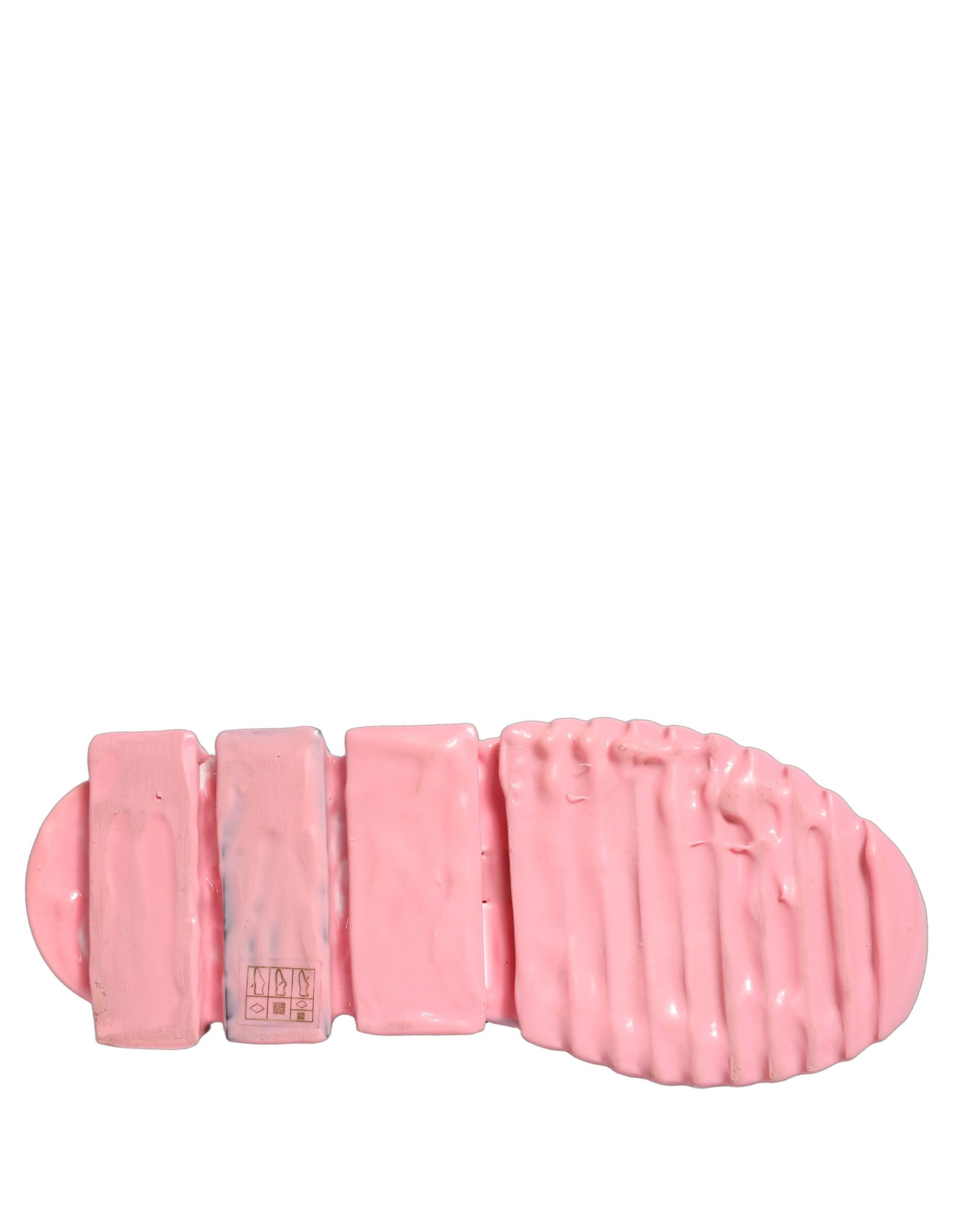 Chaussures Baskets Basses Dolce & Gabbana Sorrento Roses à Enfiler