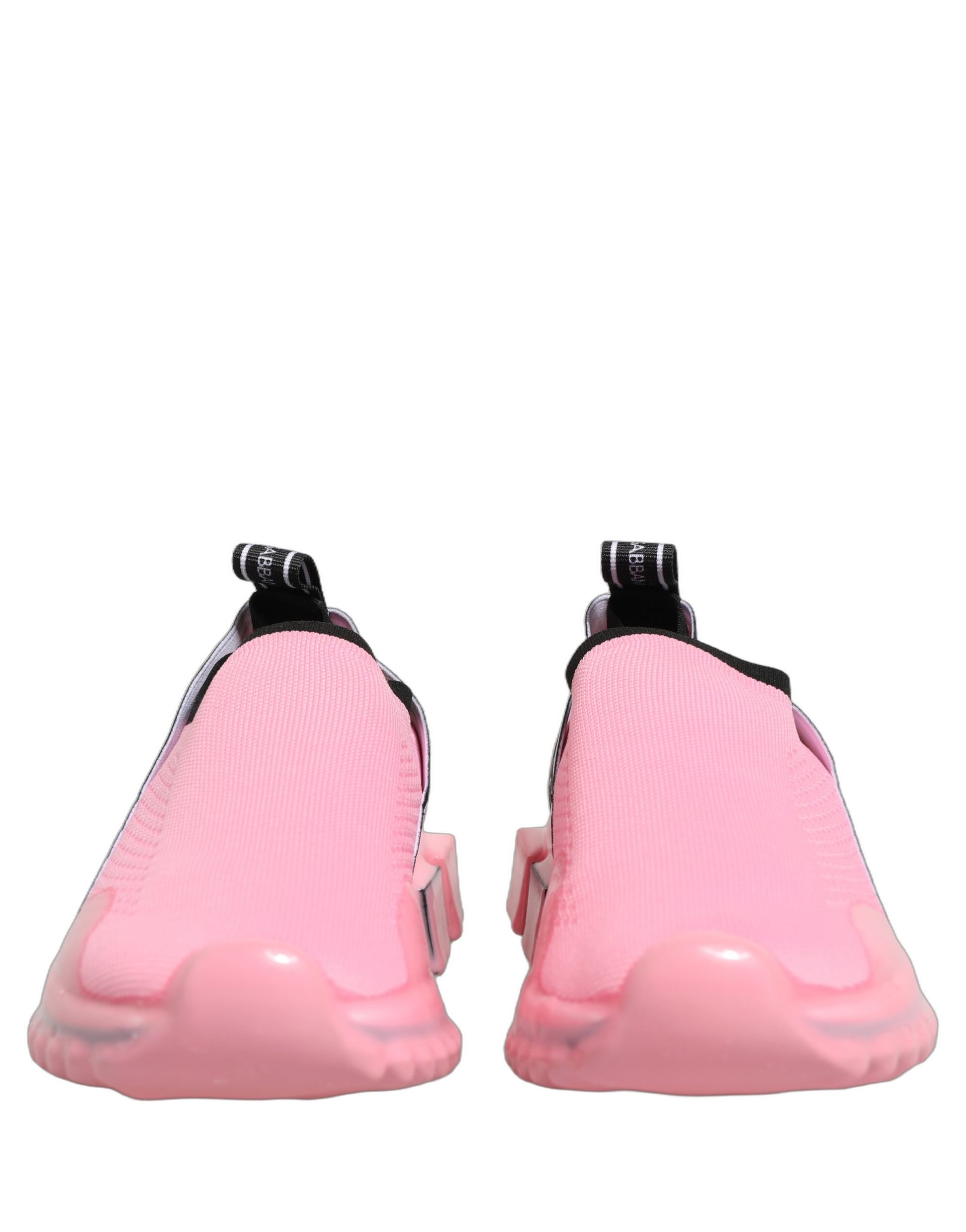 Chaussures Baskets Basses Dolce & Gabbana Sorrento Roses à Enfiler