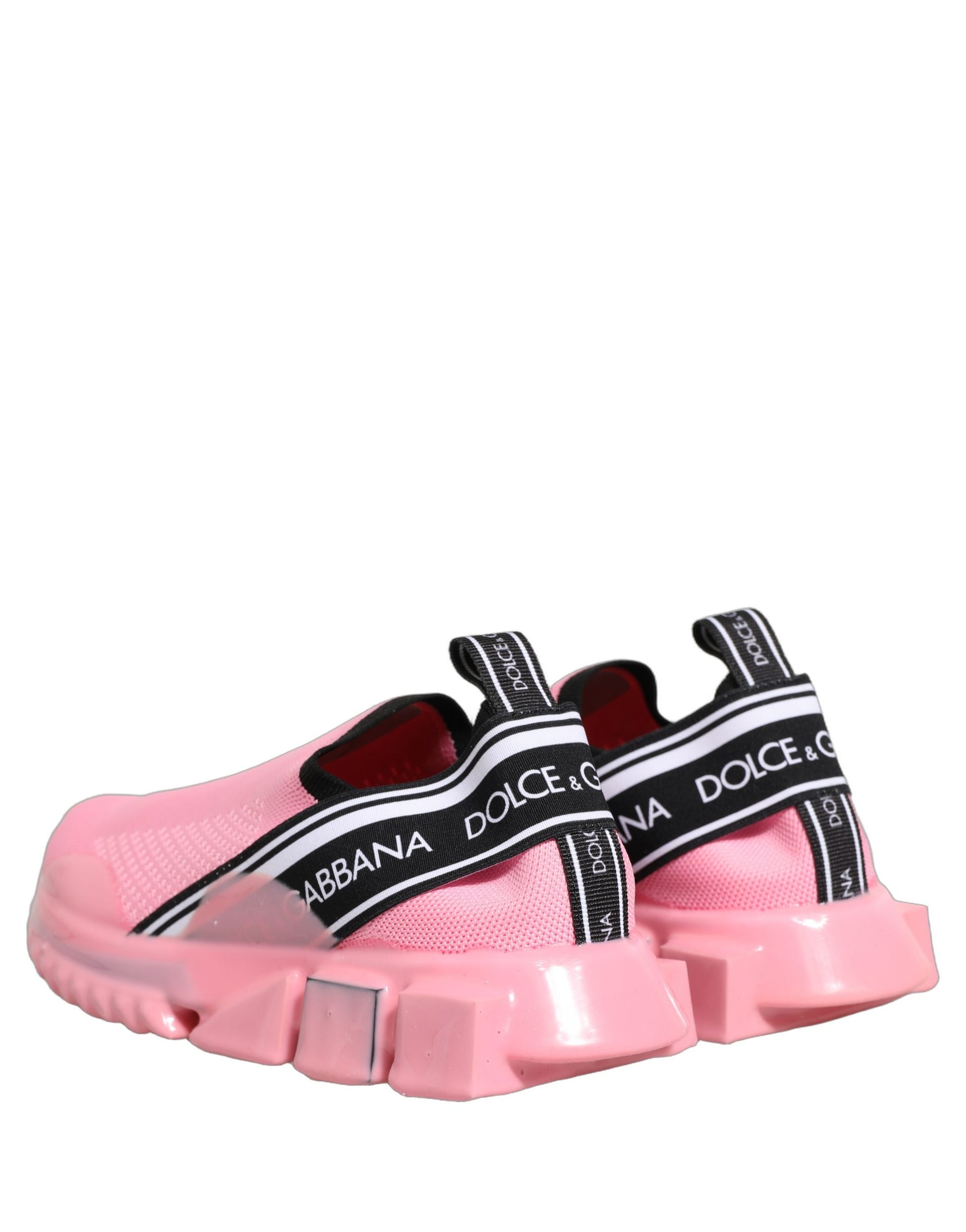 Chaussures Baskets Basses Dolce & Gabbana Sorrento Roses à Enfiler