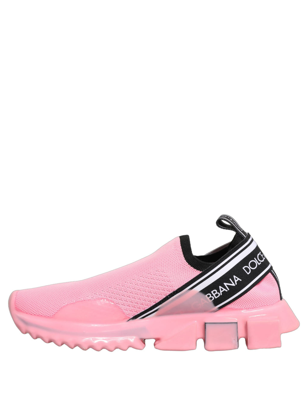 Chaussures Baskets Basses Dolce & Gabbana Sorrento Roses à Enfiler