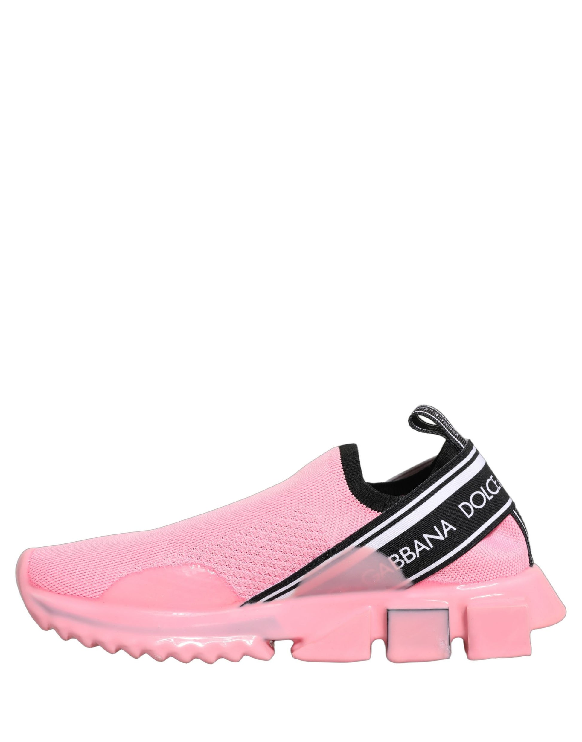 Chaussures Baskets Basses Dolce & Gabbana Sorrento Roses à Enfiler