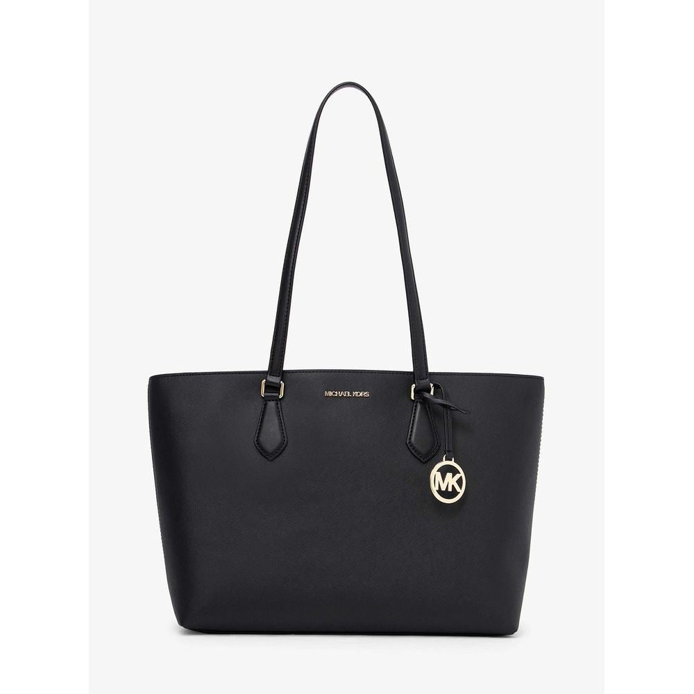 Sac à main en toile noire Michael Kors