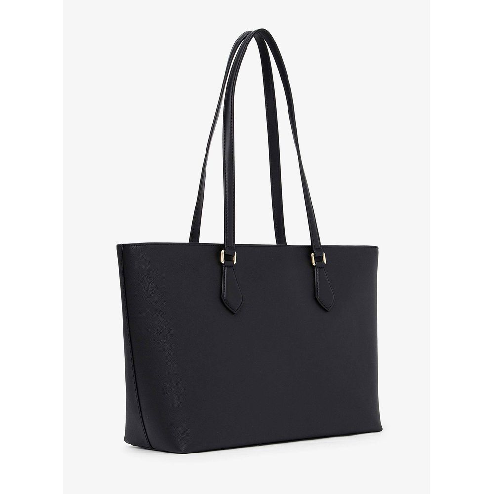 Sac à main en toile noire Michael Kors