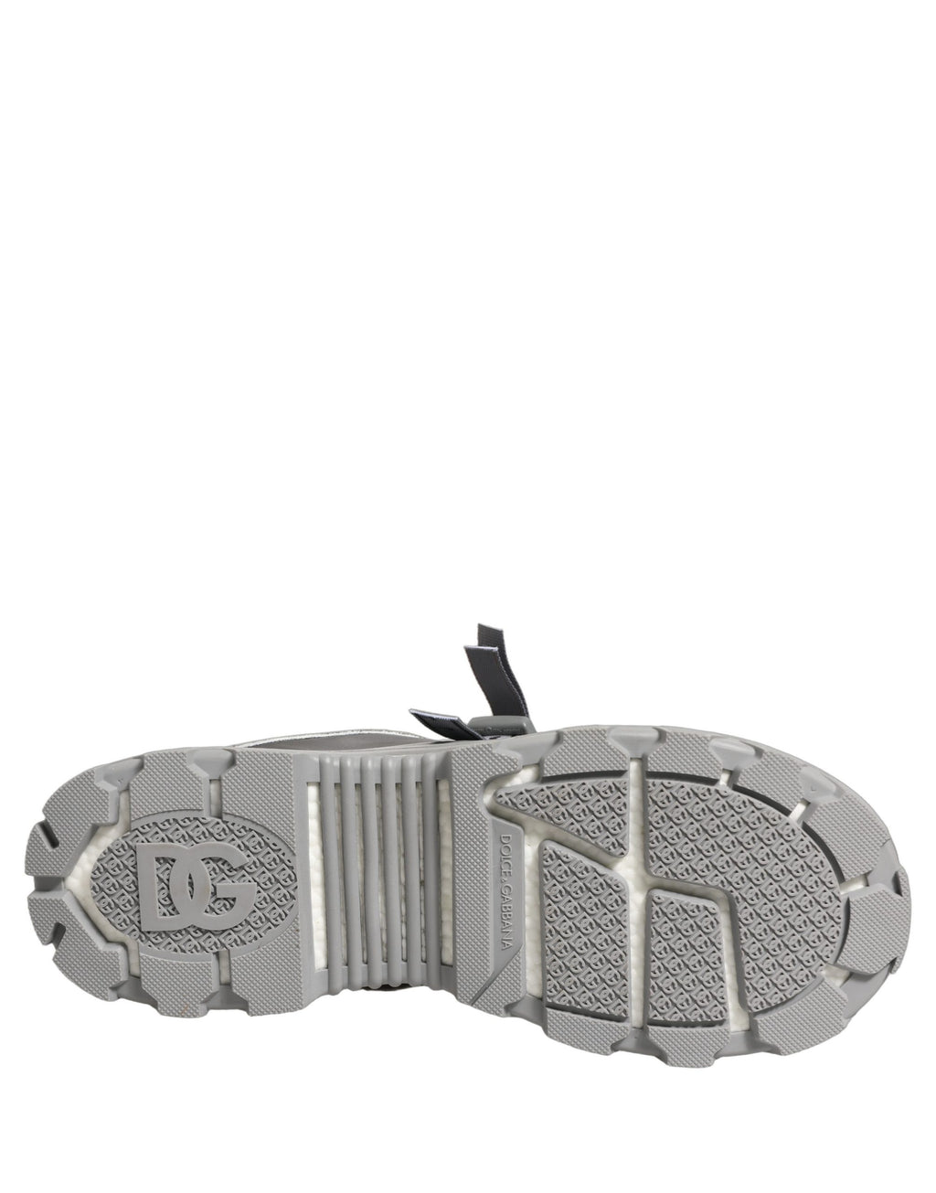 Baskets basses pour homme Dolce & Gabbana Airmaster grises à empiècements