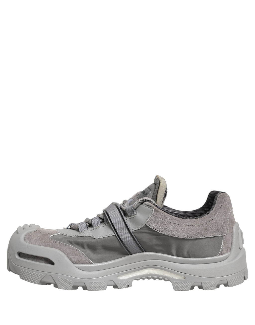 Baskets basses pour homme Dolce & Gabbana Airmaster grises à empiècements