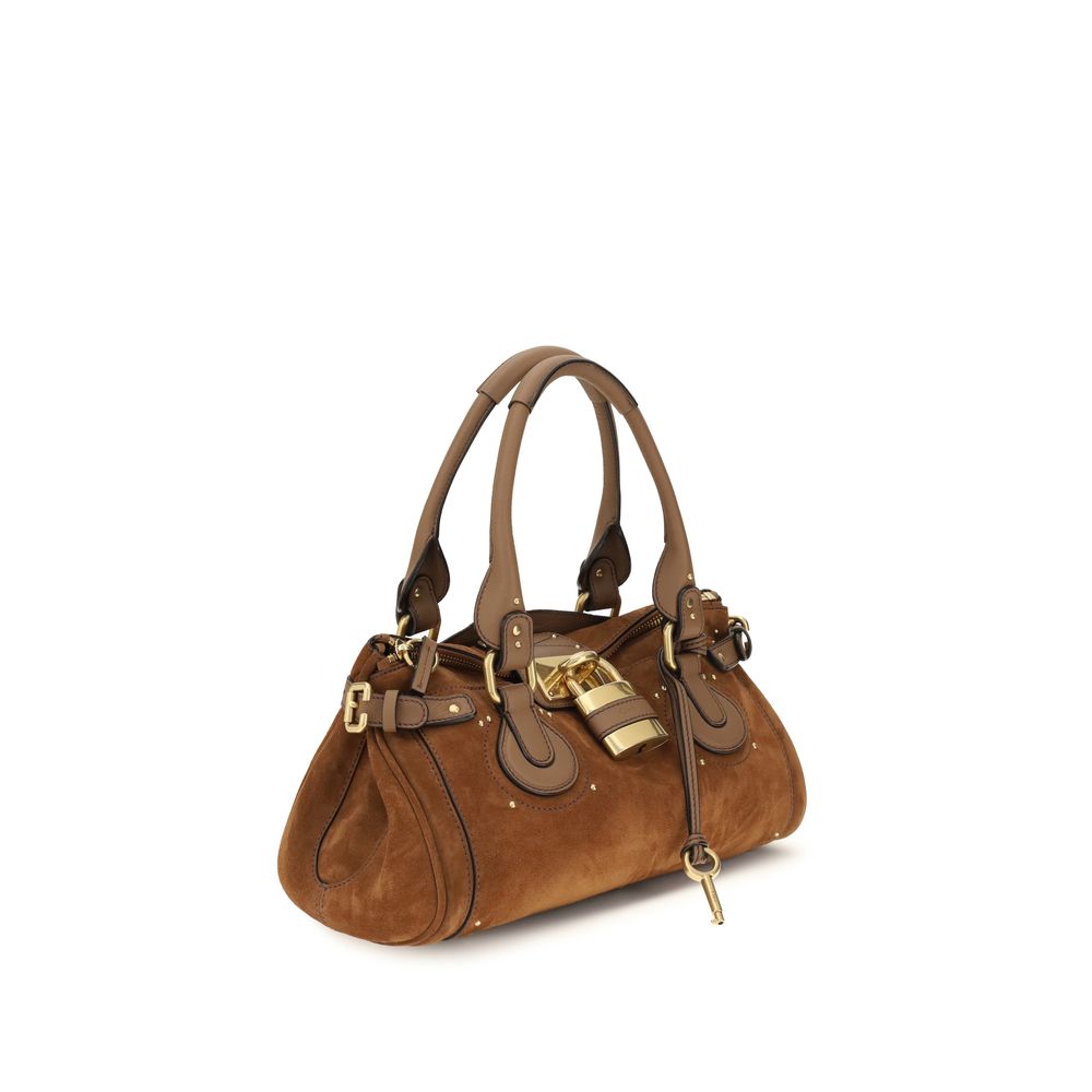 Sac à main Chloé en cuir de veau marron