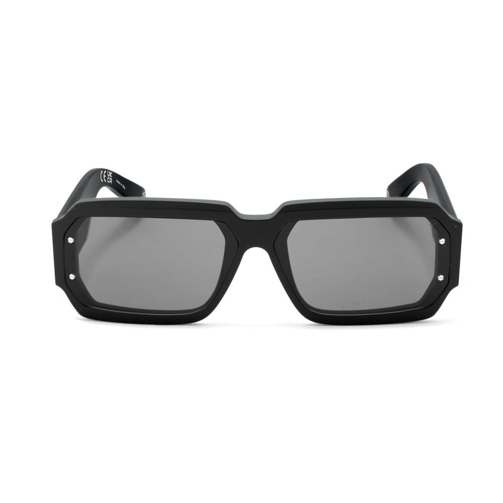 Lunettes de soleil Philipp Plein en acétate noir