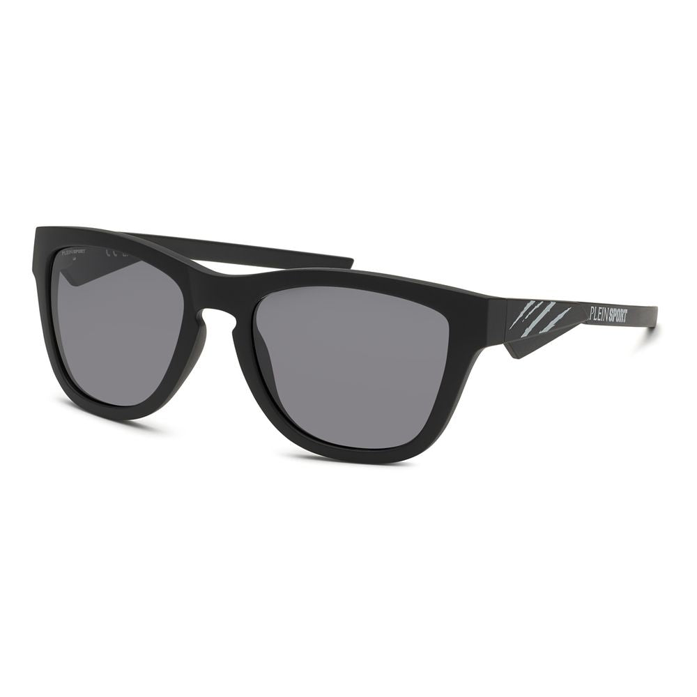 Lunettes de soleil Plein Sport noires injectées