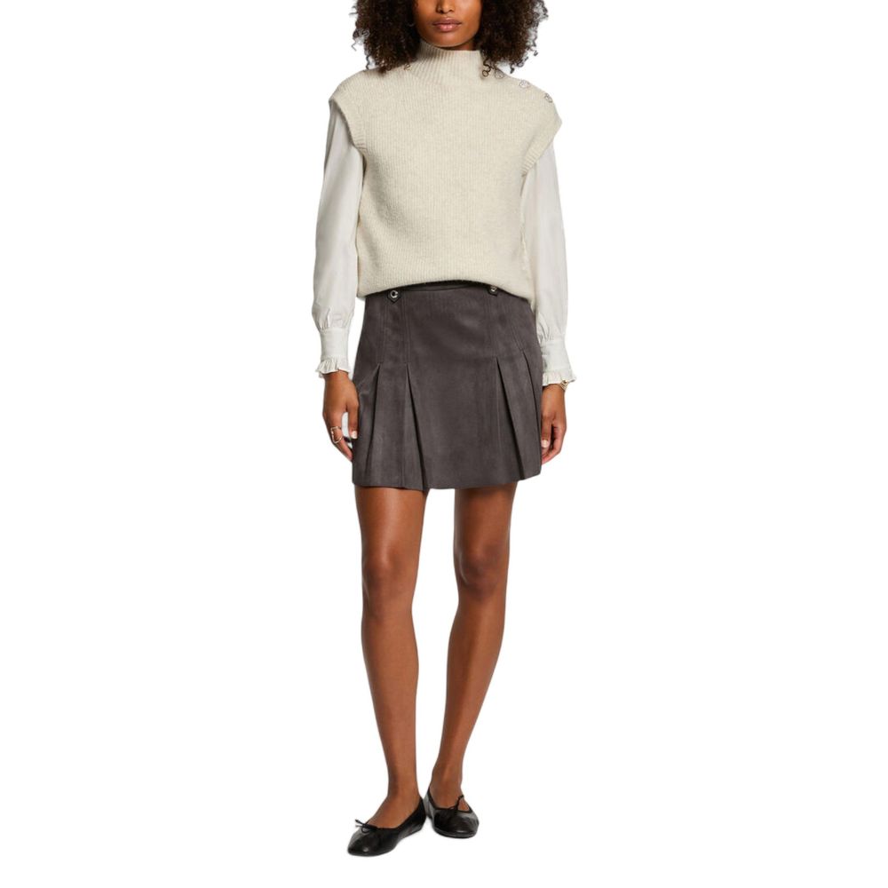 Pull sans manches Morgan De Toi en polyester beige