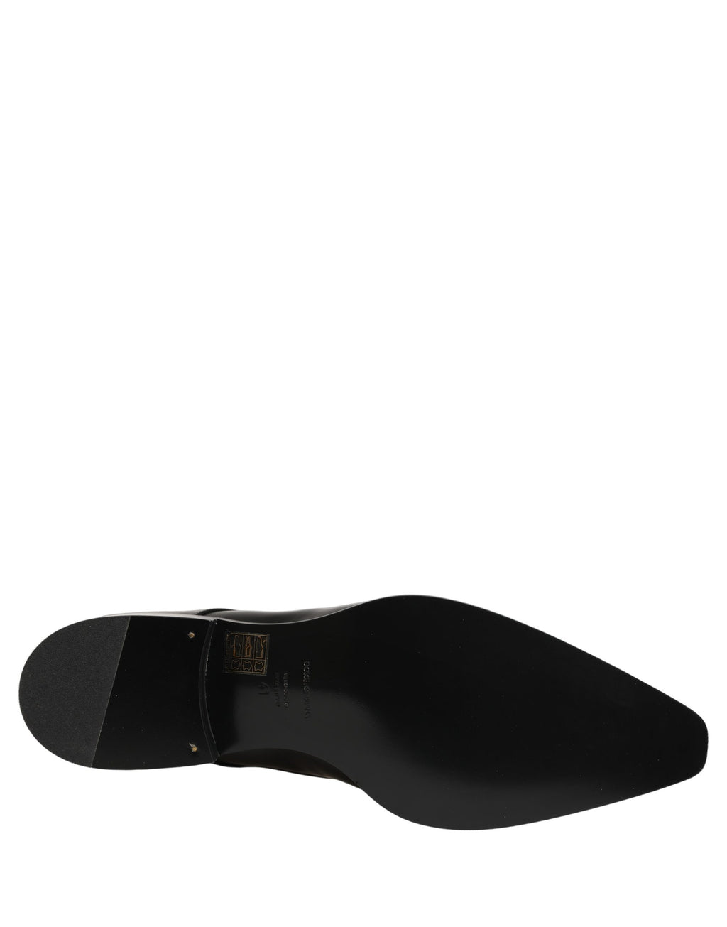 Chaussures habillées Richelieu Dolce & Gabbana en cuir noir à lacets