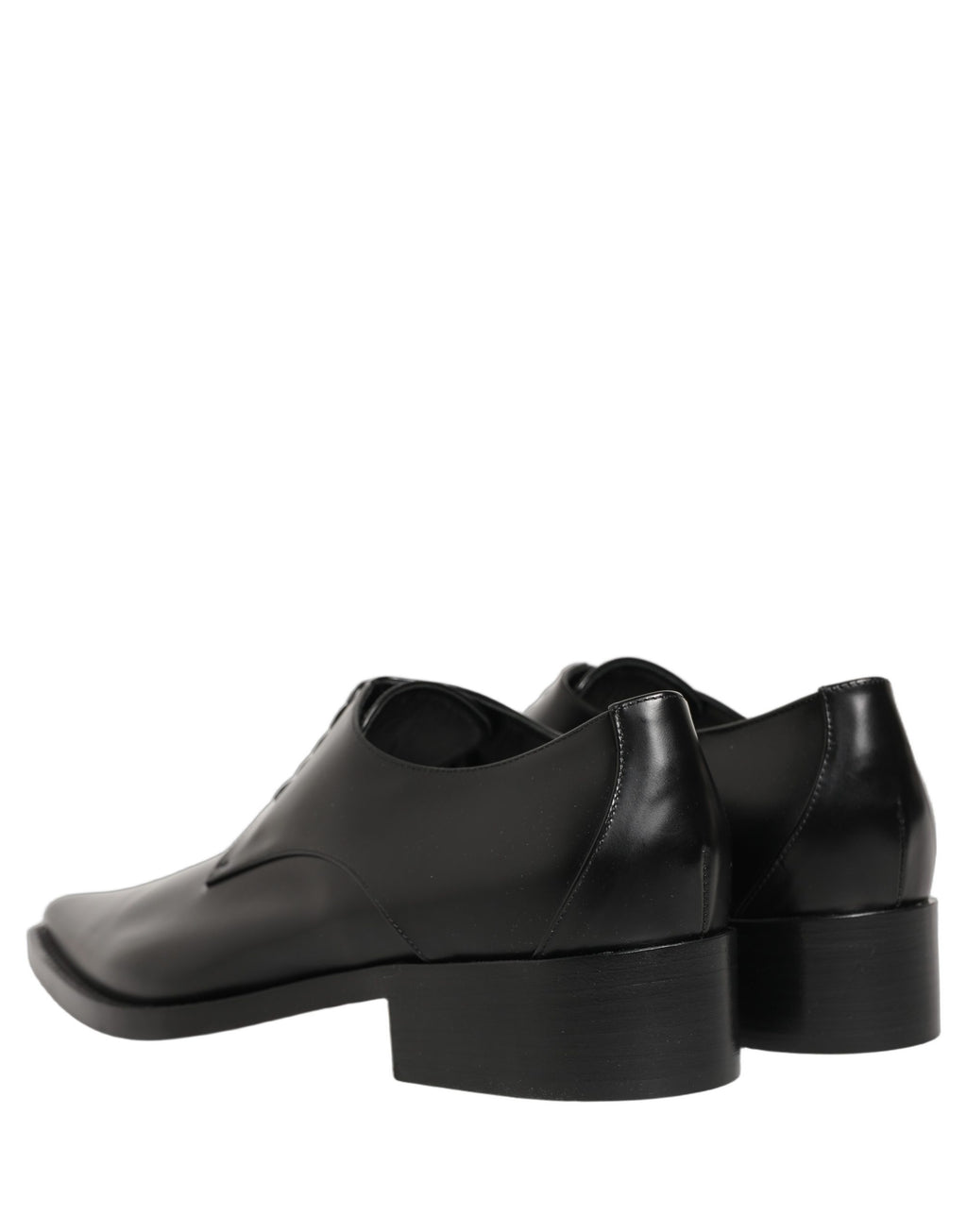 Chaussures habillées Richelieu Dolce & Gabbana en cuir noir à lacets