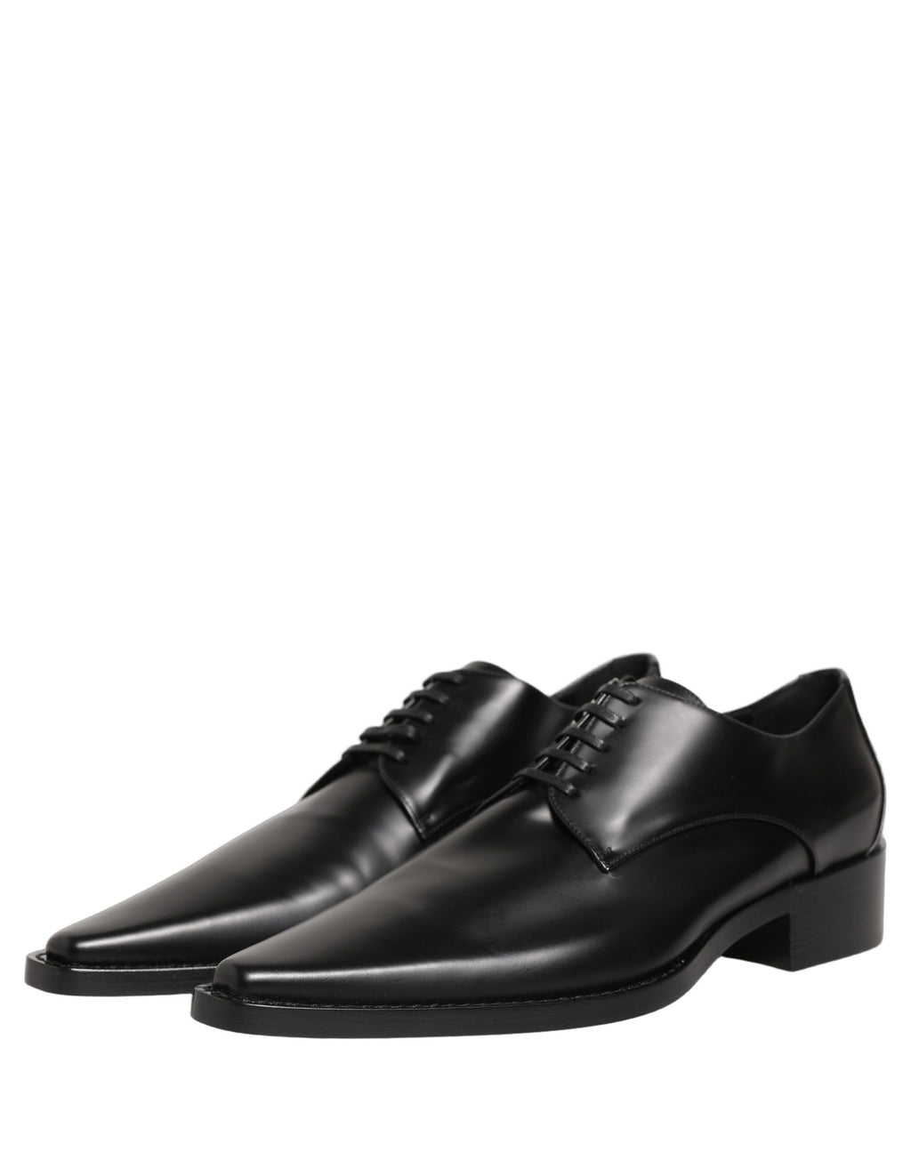 Chaussures habillées Richelieu Dolce & Gabbana en cuir noir à lacets