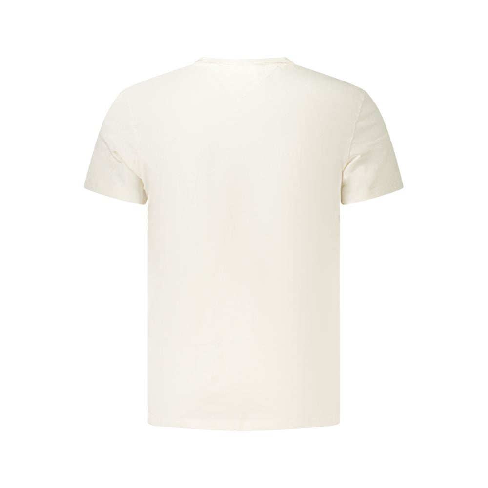 T-shirt en coton blanc pour homme Tommy Hilfiger