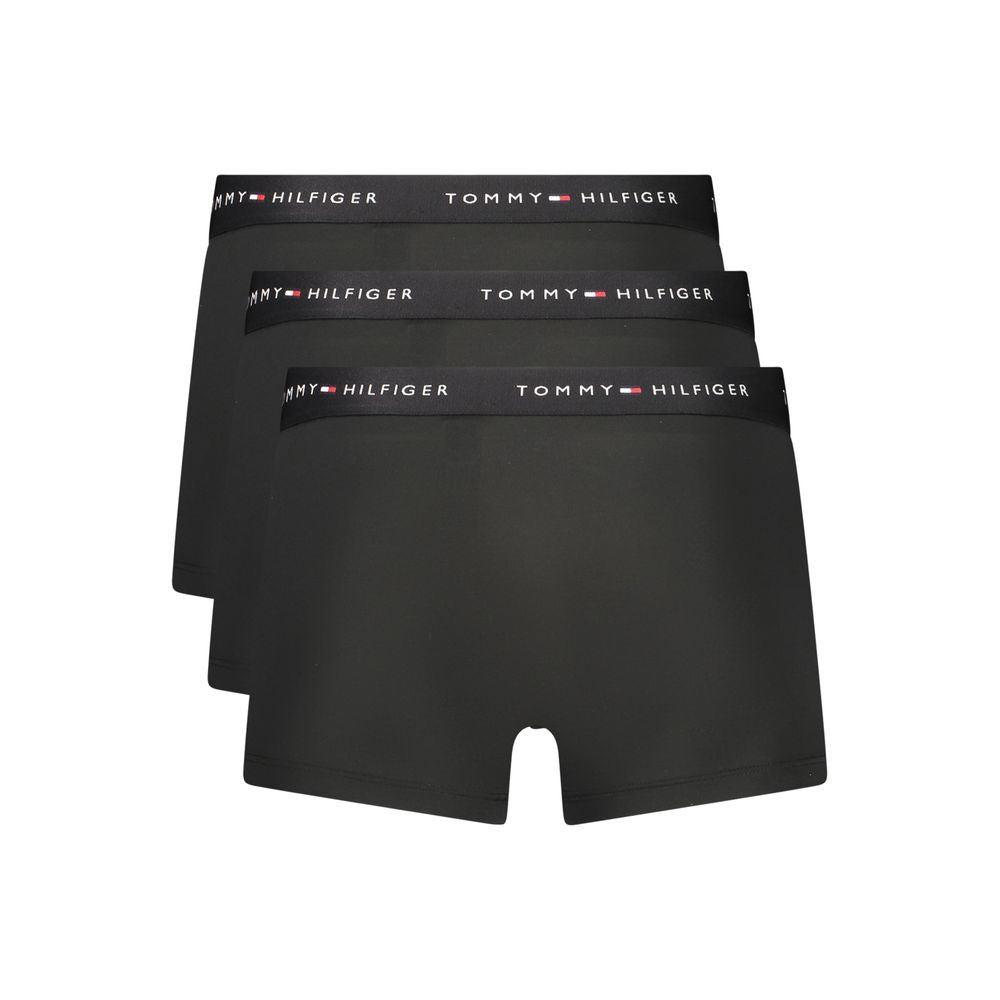 Boxer Tommy Hilfiger en polyester noir pour homme