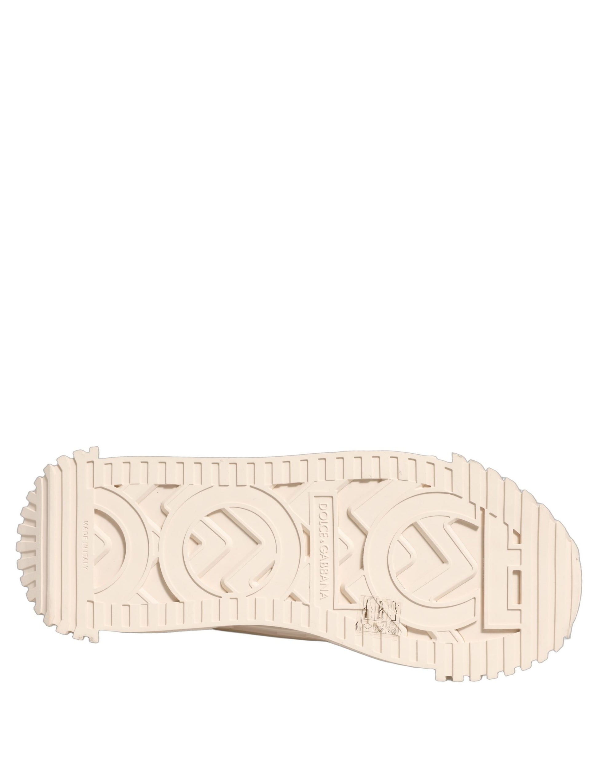 Chaussures de sport baskets basses Dolce & Gabbana en dentelle blanche NS1