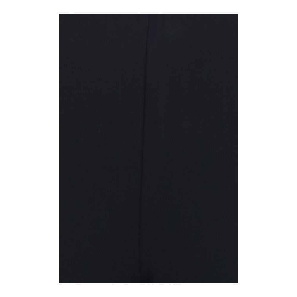 Pantalon évasé en viscose noir Gucci