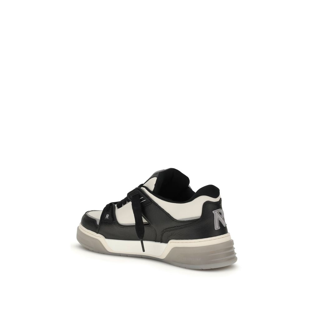 Baskets basses en cuir de veau multicolore Bos Taurus