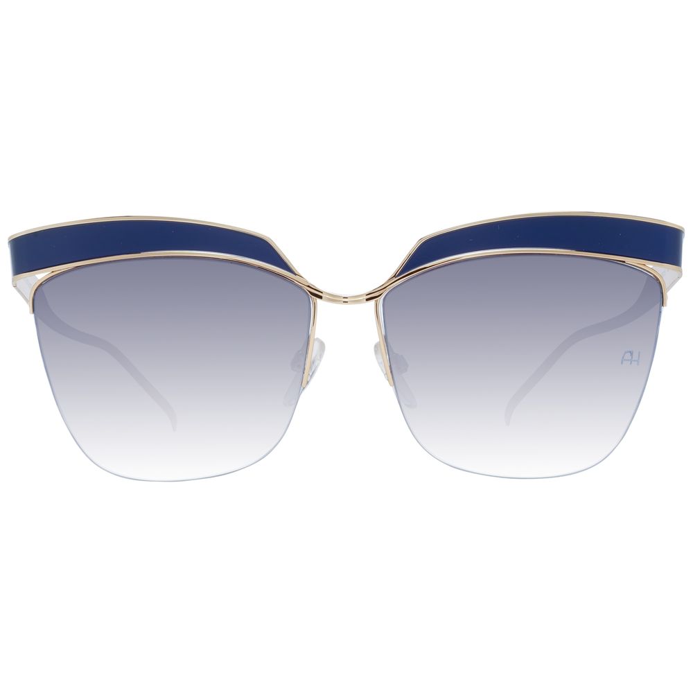 Ana Hickmann Gold Metal Sunglasses