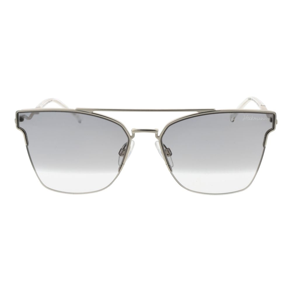 Ana Hickmann Gray Metal Sunglasses