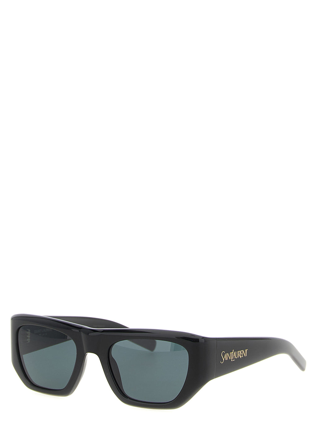 Saint Laurent Black Acetate Sunglasses
