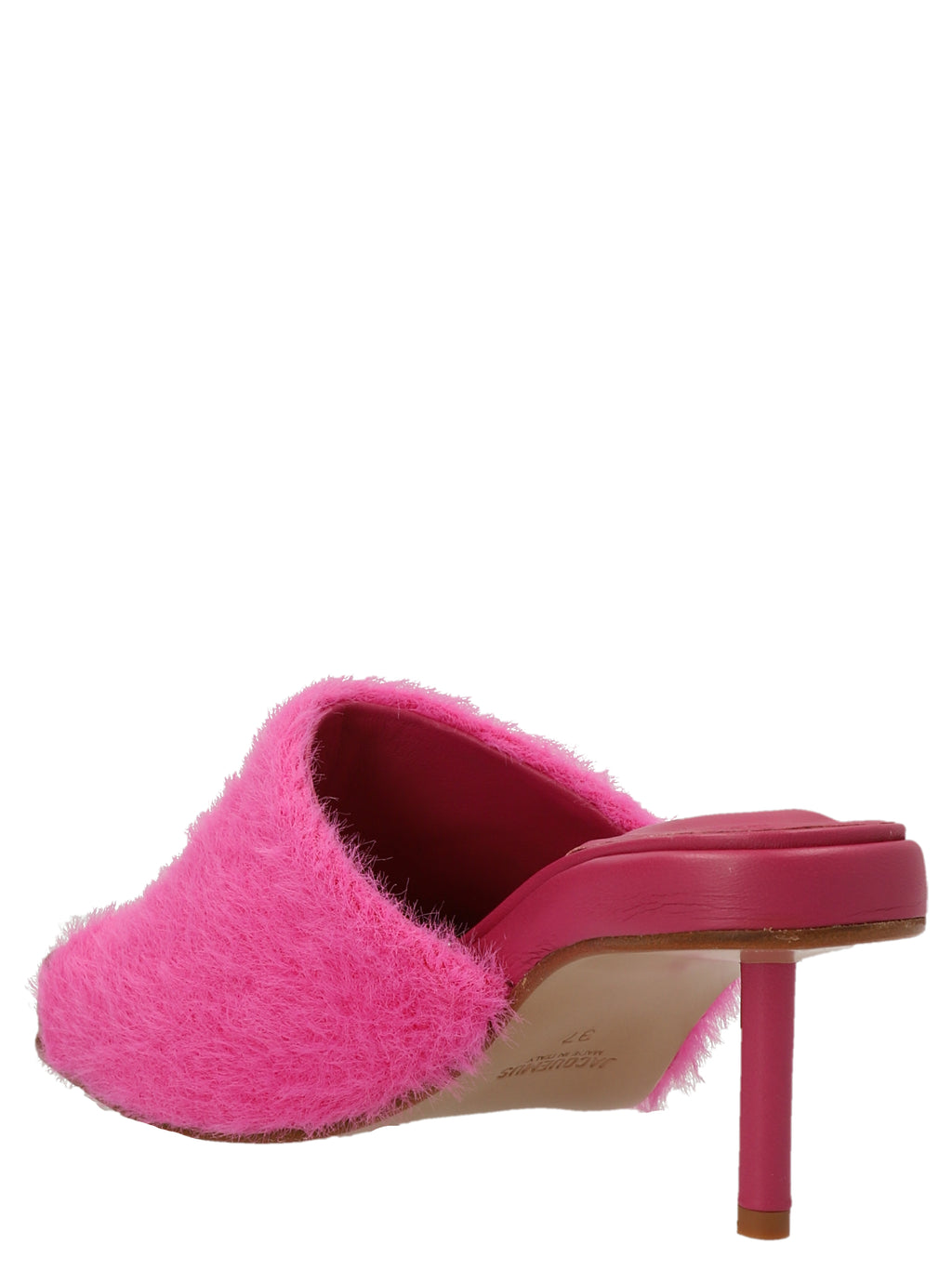 Jacquemus Fuchsia Polyamide Mules