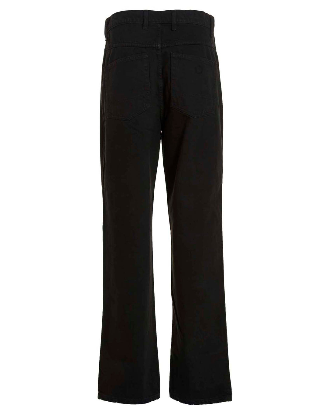 Objects IV Life Gray Cotton Straight-Leg Jeans