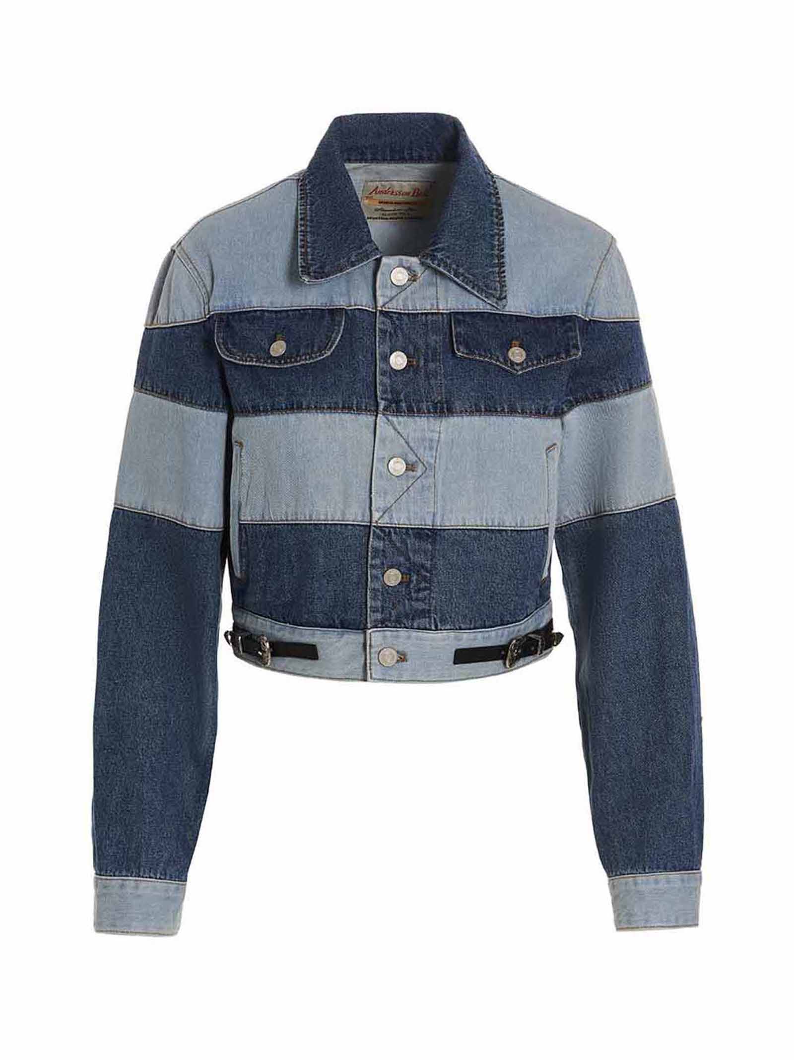 Andersson Bell Blue Cotton Denim Jacket